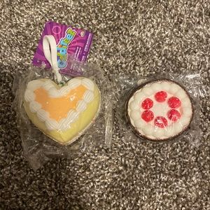 BRAND NEW cake squishies mini
